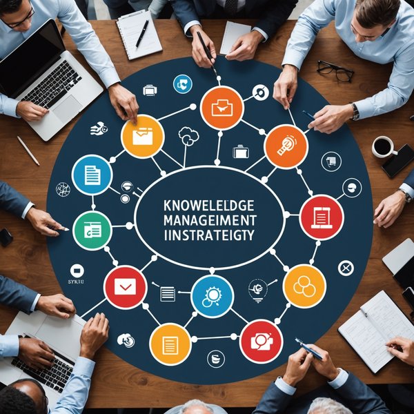 Comment mettre en place une stratégie de gestion des connaissances pour une entreprise de services informatiques?